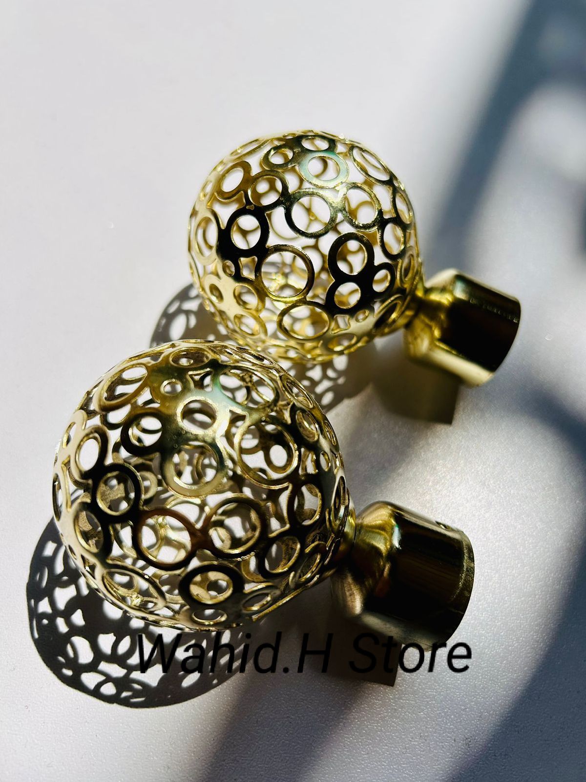 Curtain Rod End Stopper Pack Of Pair 2 Pcs