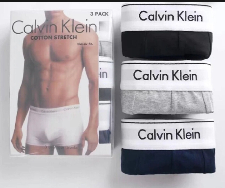 Pack of 3 Mans Under Wear CK Brands premium Quality soft Box pack