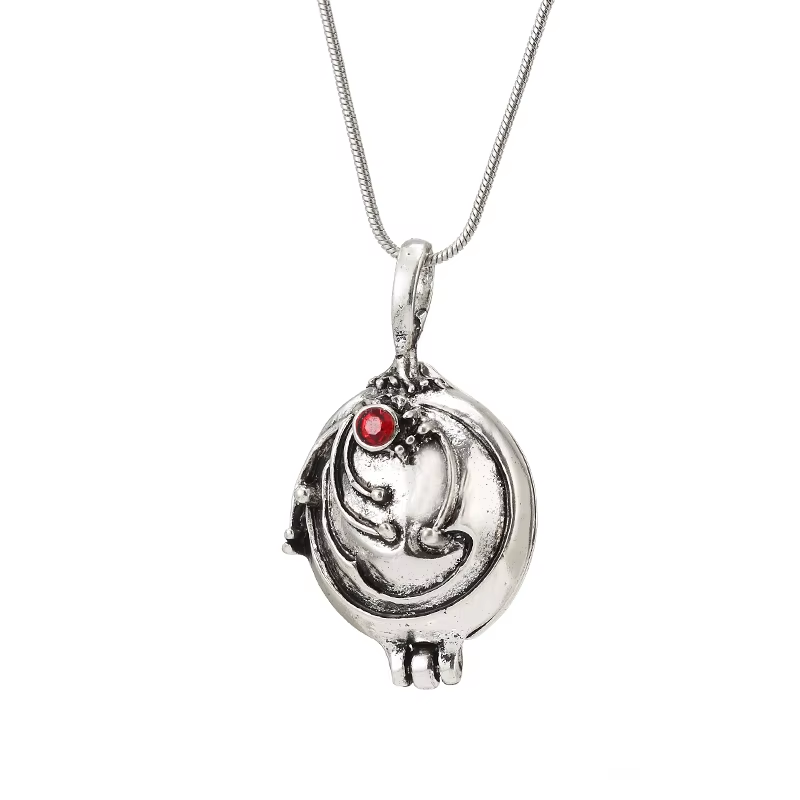 The Vampire Diaries Necklace Elena Gilbert Fashion Vervain Verbena Pendant Photo Locket Jewelry Men Women Christmas Party 