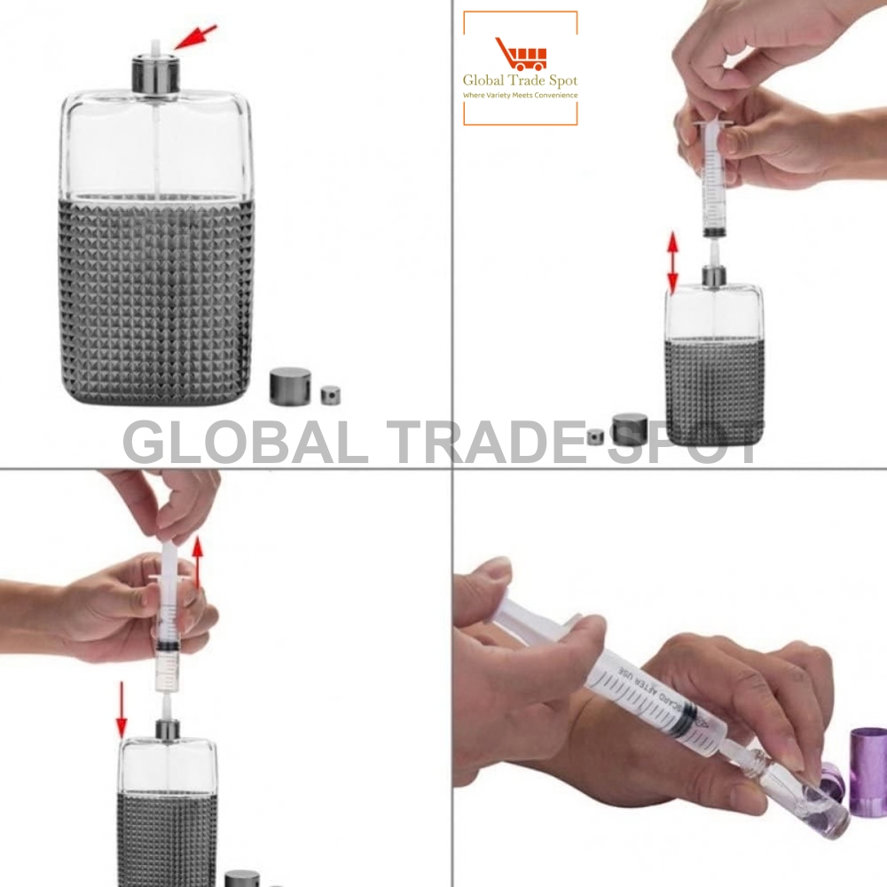 Perfume Refill Tools Kit with 5ml Syringe Extractor 3ml Pipette droppers Plastic Funnel Long Nozzle & Converter for Fragrance Transfer Travel DIY Study & Educational Use – For refillable/open bottles only (not crimped/sealed). Variations sold separately