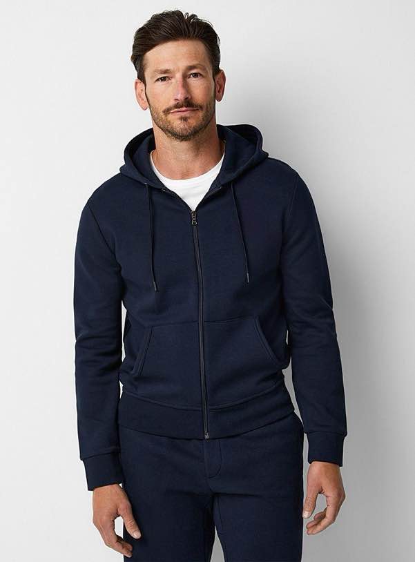 Men's Zipper Hoodie High quality imported casual pull over  hoodie For Men