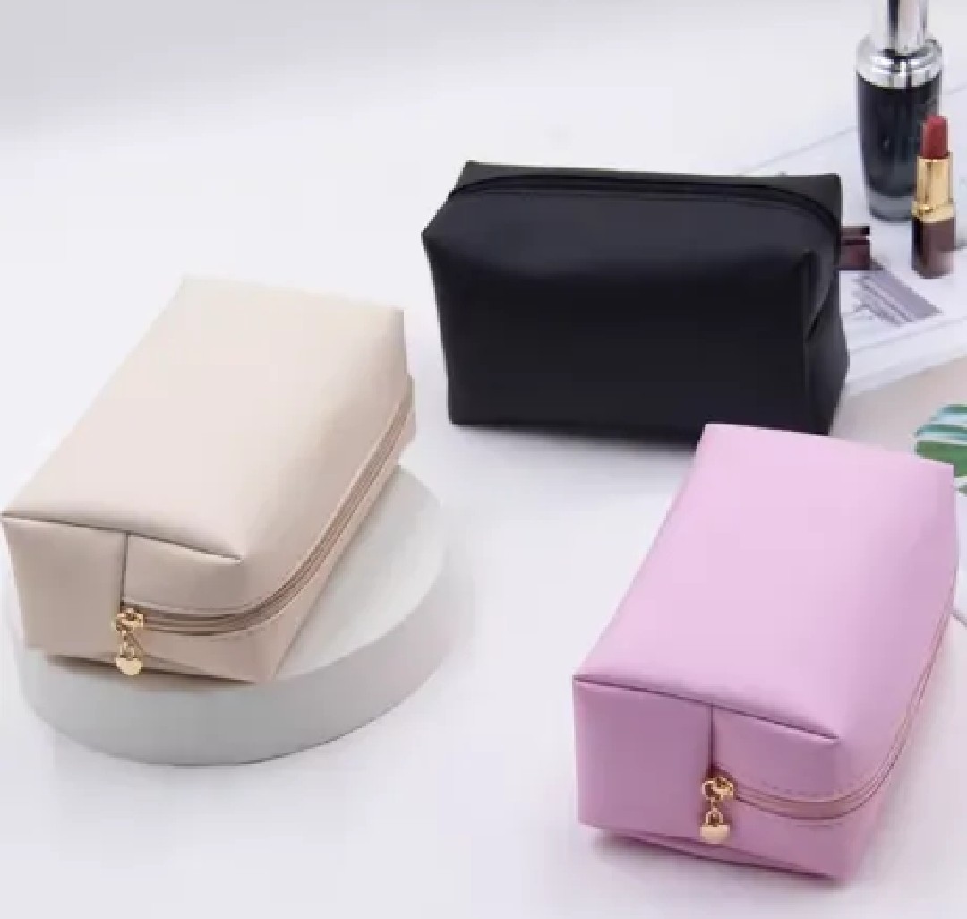 Pu leather Makeup Bag For Women Portable Cosmetic Toiletry Organizer Pouch Multiple Collection