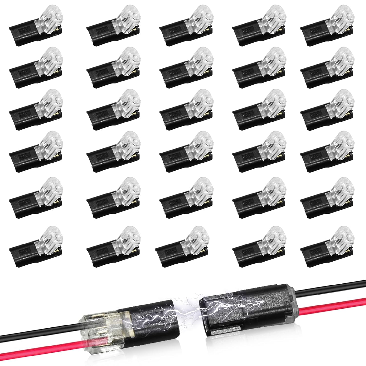 Waterproof Plug Wire Connector 2 Pin Way Cable Plug Car Electric Wire Snap Connectors Strip Terminal Connection Wholesale