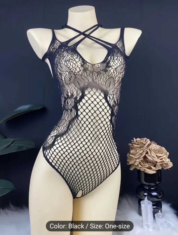 Stylish Fishnet Lingerie Collection Perfect Wedding Night Attire Intimate Gifts for Loved Ones on Special Occasions