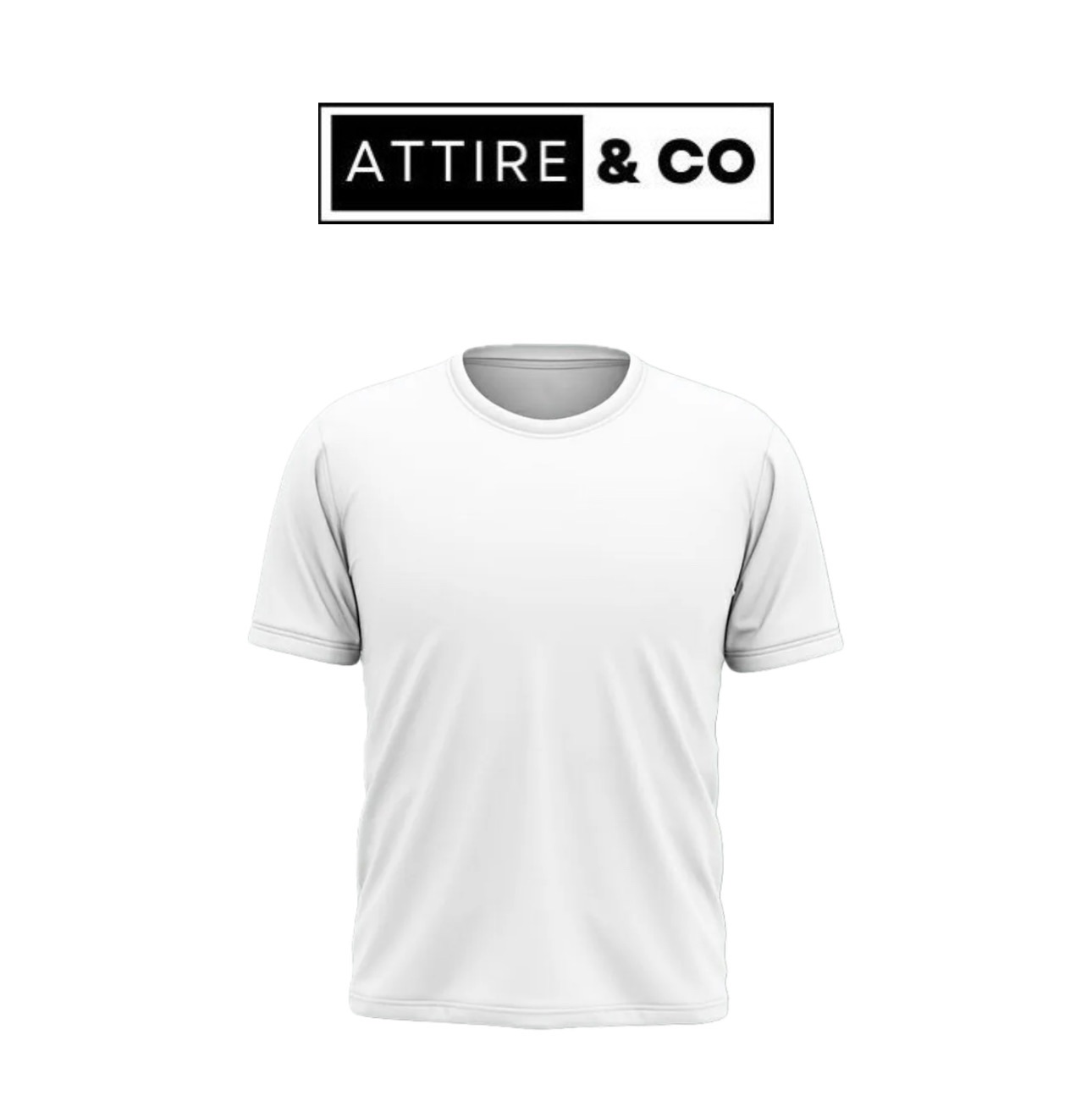 ATTIRE & CO BASIC HALF SLEEVES TSHIRTS FOR MENS