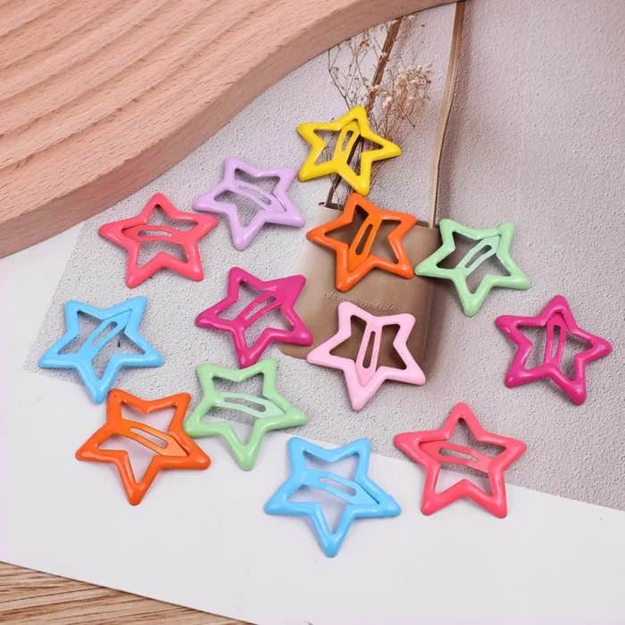 Star pins - Hair pins - Hair accessories for kids - Hair pins for kids