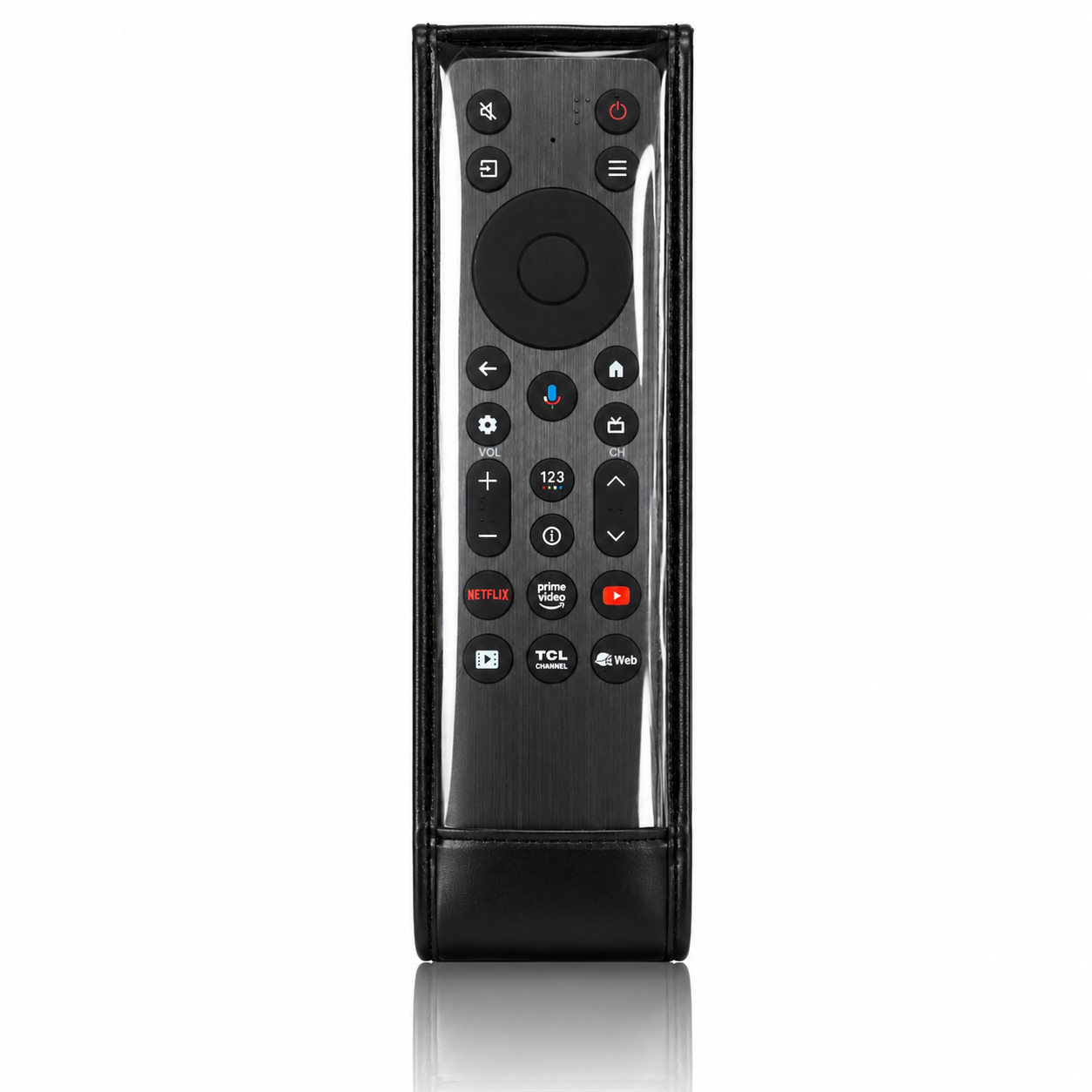 Remote Cover Compatible With TCL Led Remote – Transparent Protective Sleeve | Washable, Dustproof & Scratch Resistant