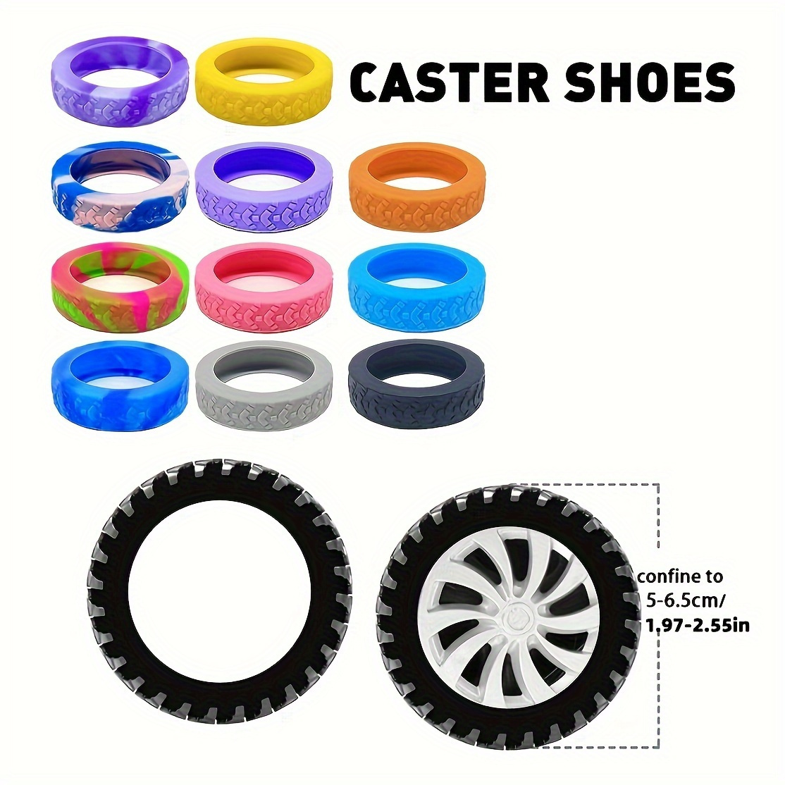 16pcs Silicone luggage handle cover - Shockproof and noise-reducing protective cap, essential accessory for luggage boxes