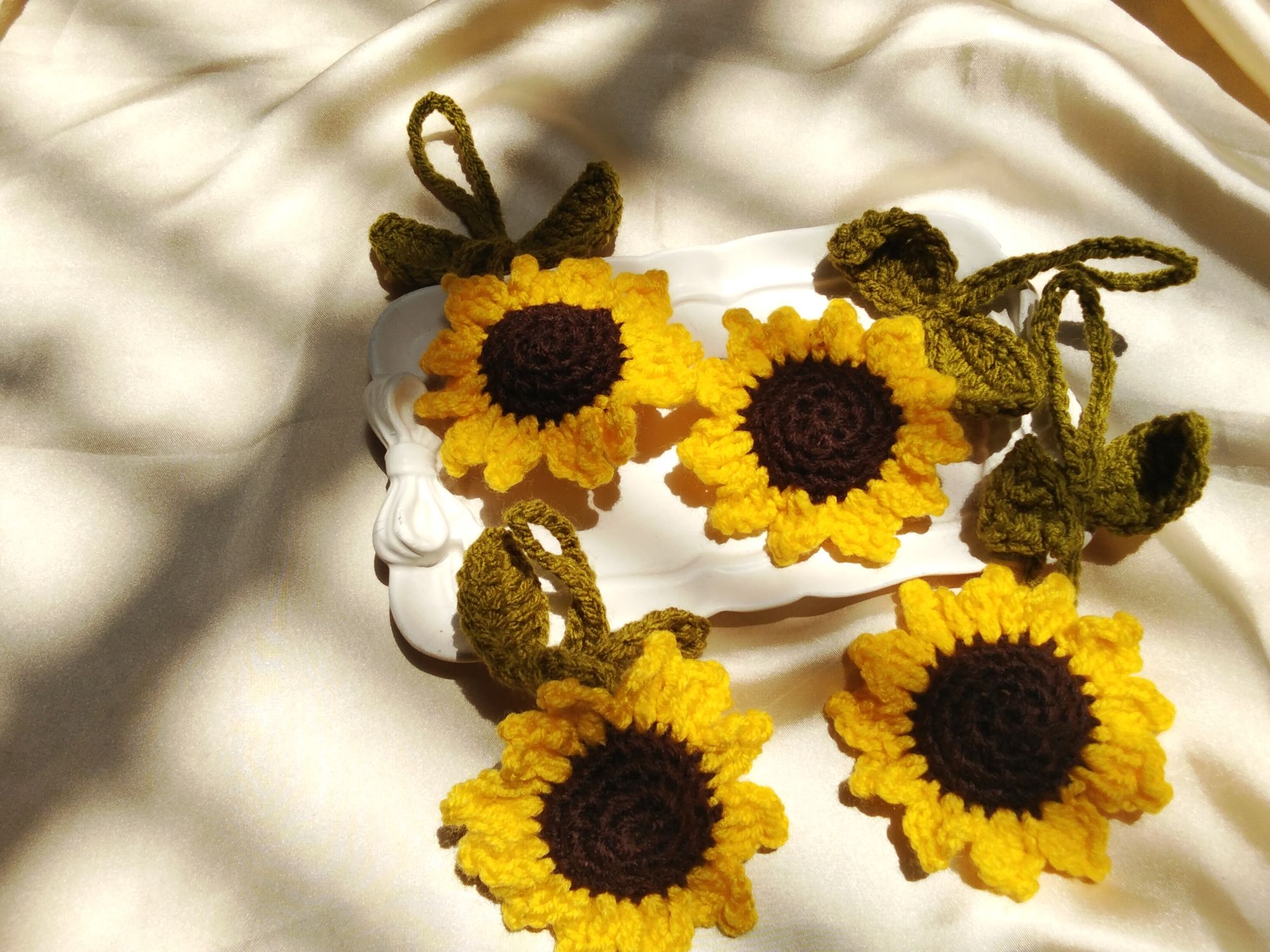 Handmade Crochet hairtie – Handmade Hair Accessory