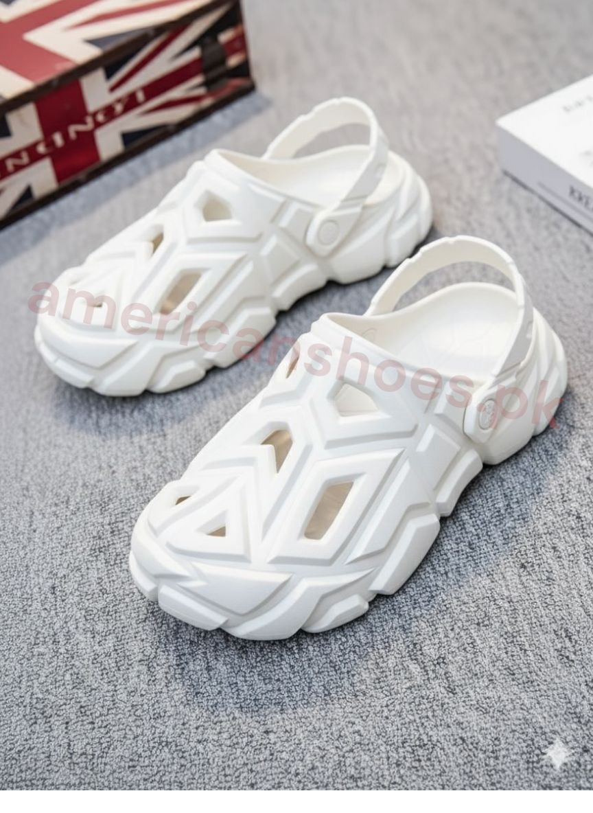 Stylish 3D Texture Clogs & Sandals for Mens Best Quality EVA Clogs for Mens