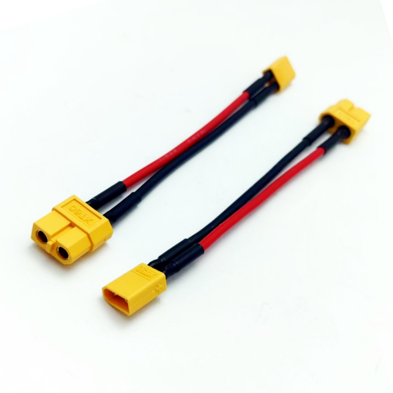 XT60 to XT30 Connector Adapter Male/Female Plug 10CM 16AWG Silicone Wire Cable for RC FPV Quadcopter Parts