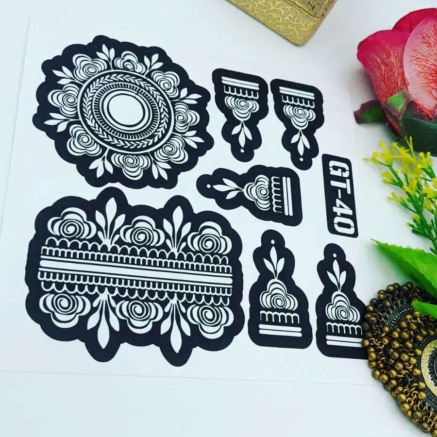 Henna Mandala Mehndi Stencils – Page 5 – tatNtoo