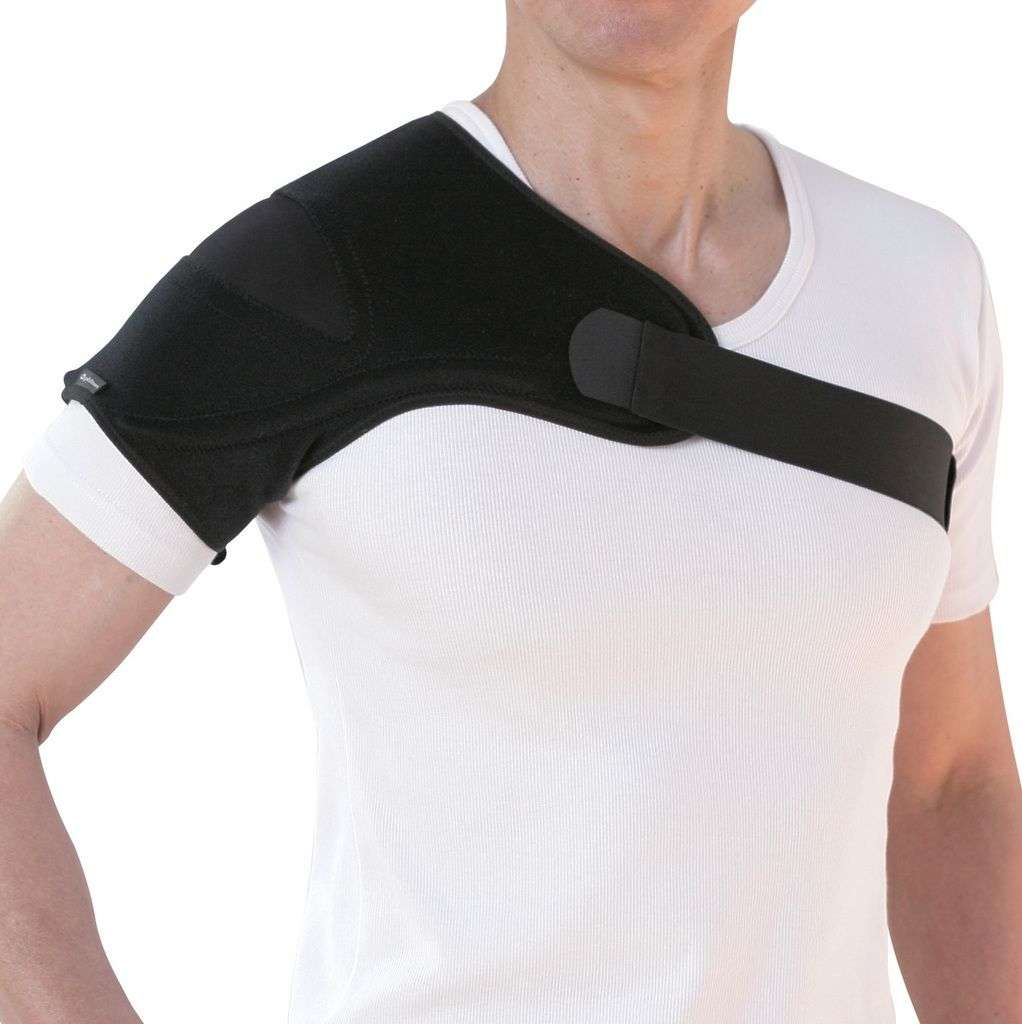 Adjustable Compression Shoulder Support Brace Strap Wrap Belt for Shoulder  Pain Relief Torn Rotator Cuff Dislocation Men Women