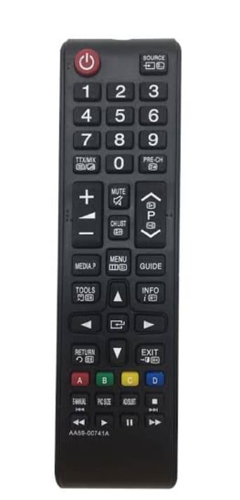 RM-1088 TV Remote Control - High Quality Replacement For Samsung LCD & LED TV