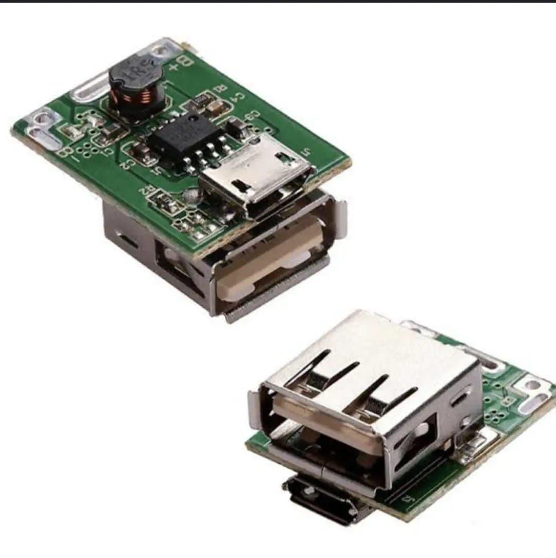 Power Bank Circuit Mini 5v/2A Single port Module 12,000 MAH Supported Green price in Pakistan