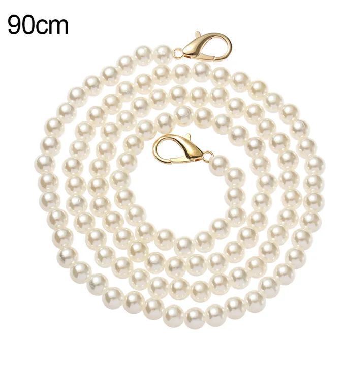 Handbag Replacement Big Pearls Chain Shoulder Bag Strap DIY Purse Chains Handles New Bag Accessories