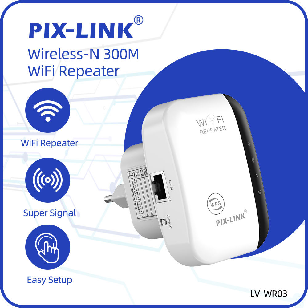 Pix link 300m wifi repeater sale