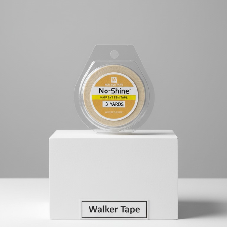 Walker No Shine Lace & Poly Tape – 3 Yard Roll Hair Wig Tape | Reliable, High-Quality Hold 2.70Metes/2CM