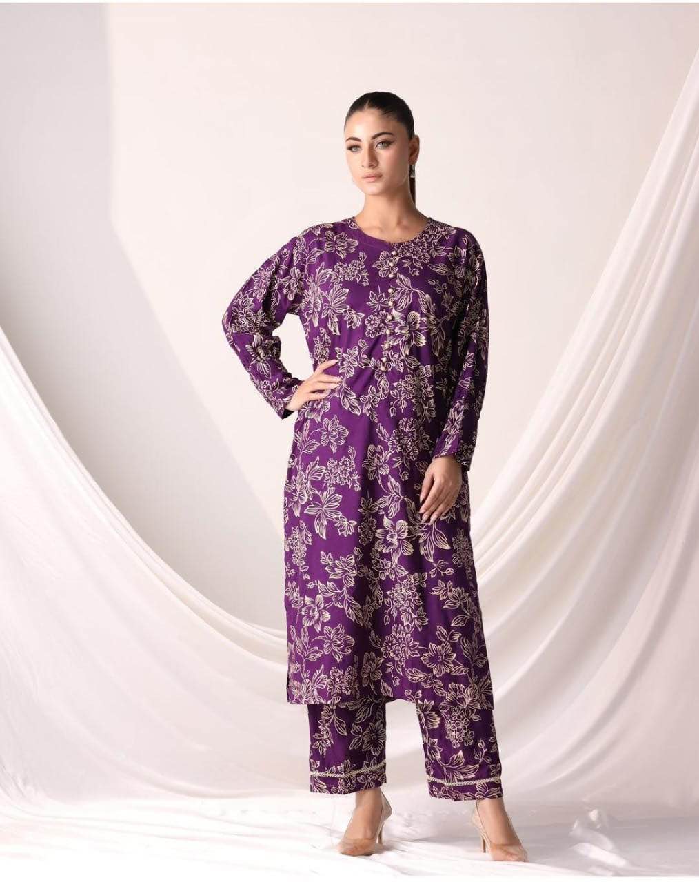 OAK Print Linen 2 Piece Set