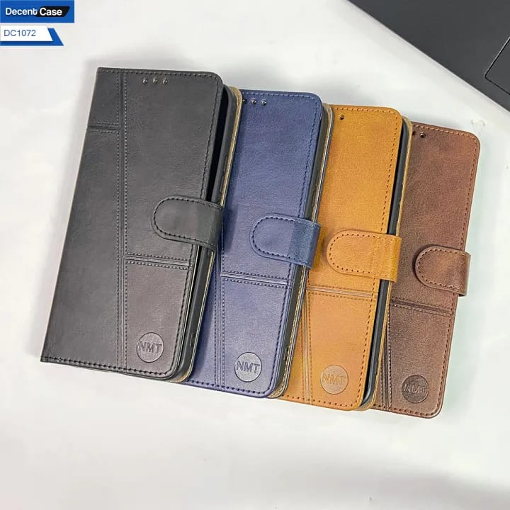 Infinix Note 50 / Note 50 Pro Luxury Leather Flip Case | Vintage Wallet Cover with Card Slots & Kickstand  Shockproof Magnetic Closure