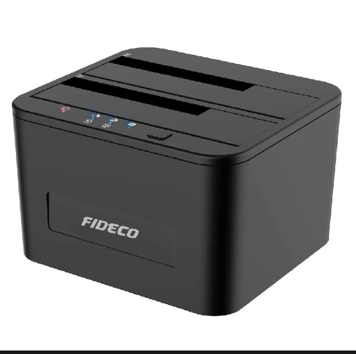 Sata 3.5 inch hard disk docking station support dual hdds in one time