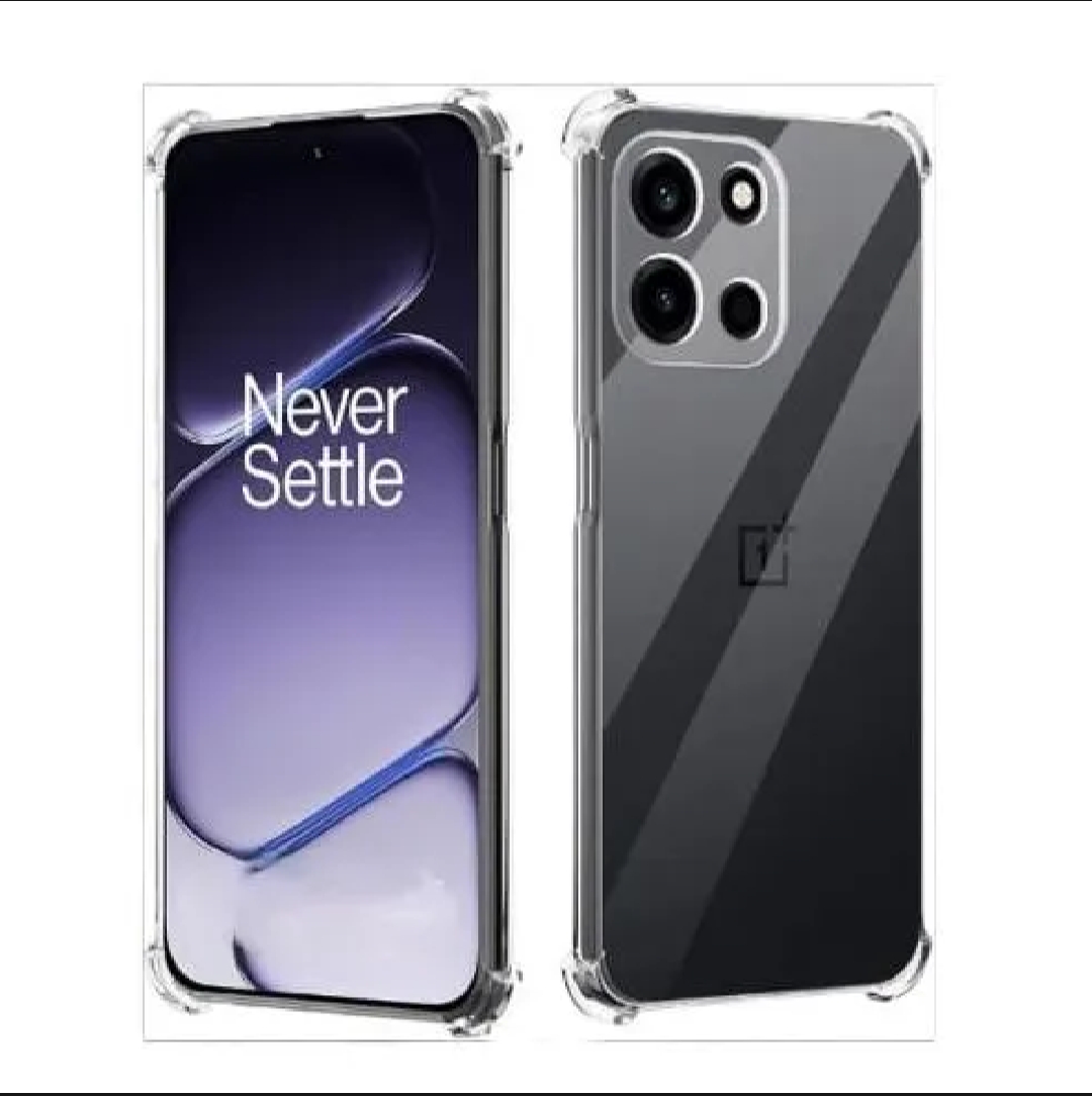 OnePlus Turbo 6 Clear Transparent Soft Silicone TPU Case Shockproof Anti Shock Crystal Clear Corner Bumper Camera Protection Anti Scratch Slim Fit Mobile Back Cover