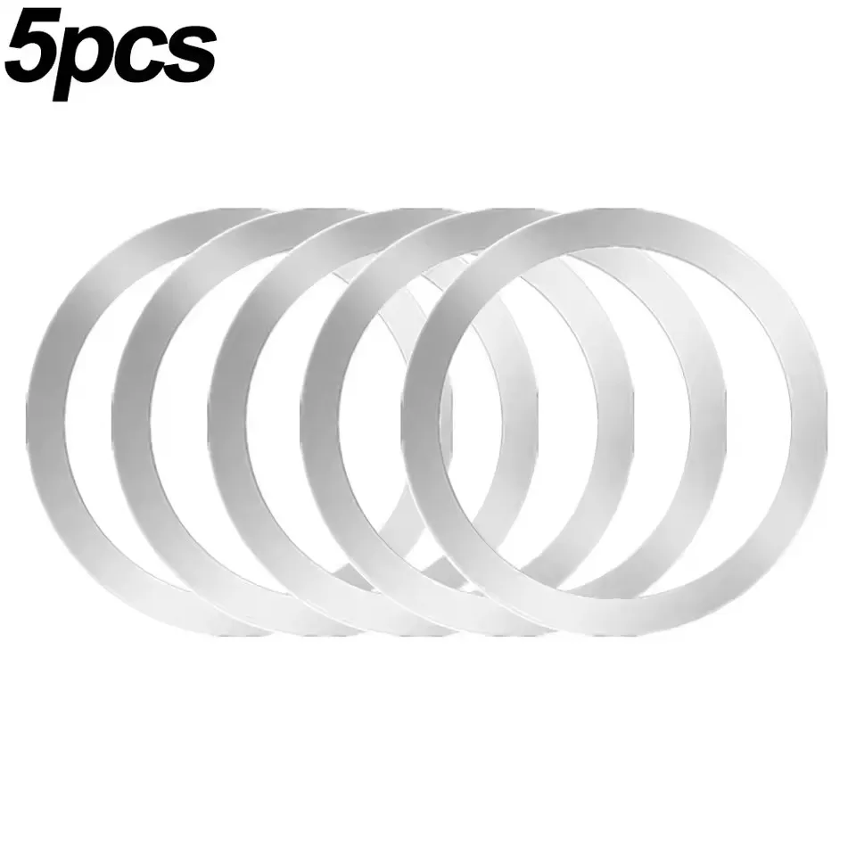 Stainless Steel Universal Magnetic Metal Plate Ring For Magsafe Wireless Charger Iron Sheet Sticker Magnet Car Phone Holder