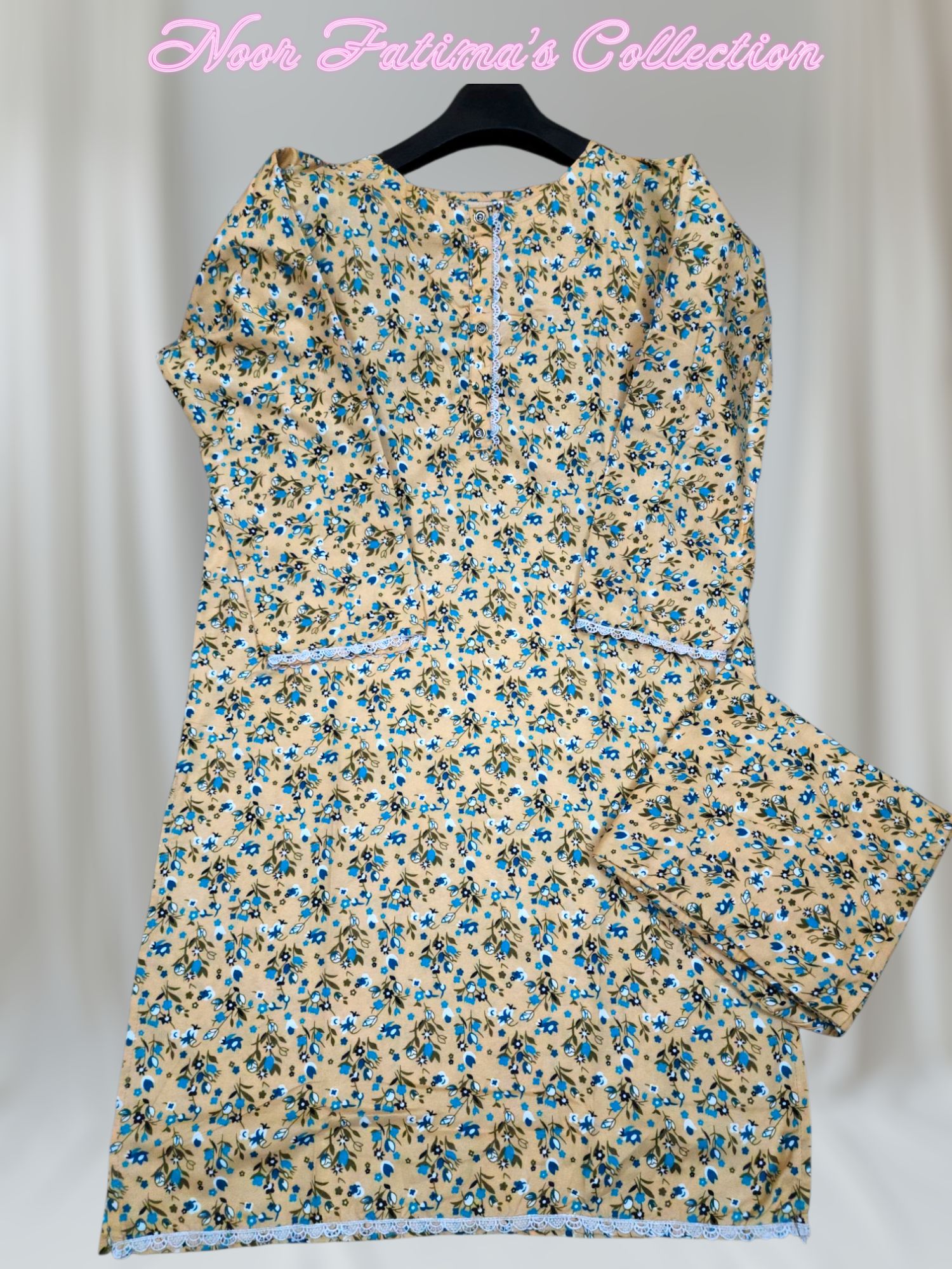 Noor Fatima's Collection Stitched Girls & Women Dress Cotton Casual Summer Wear Stylish Comfortable Outfit