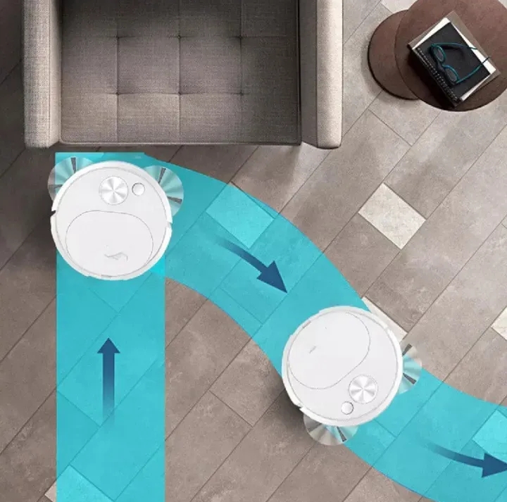 Battery Operated PrimeCove Household Intelligent Robot Vacuum Cleaner Mini Vacuum Cleaner Dry And Wet Dual Purpose Vacuum Cleaner