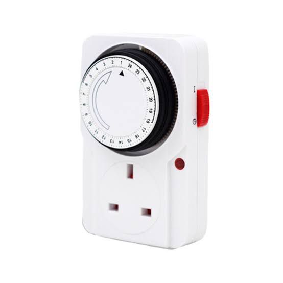24 hours programme timer plug, socket. Switch-Energy-Saving Plug Timer ...