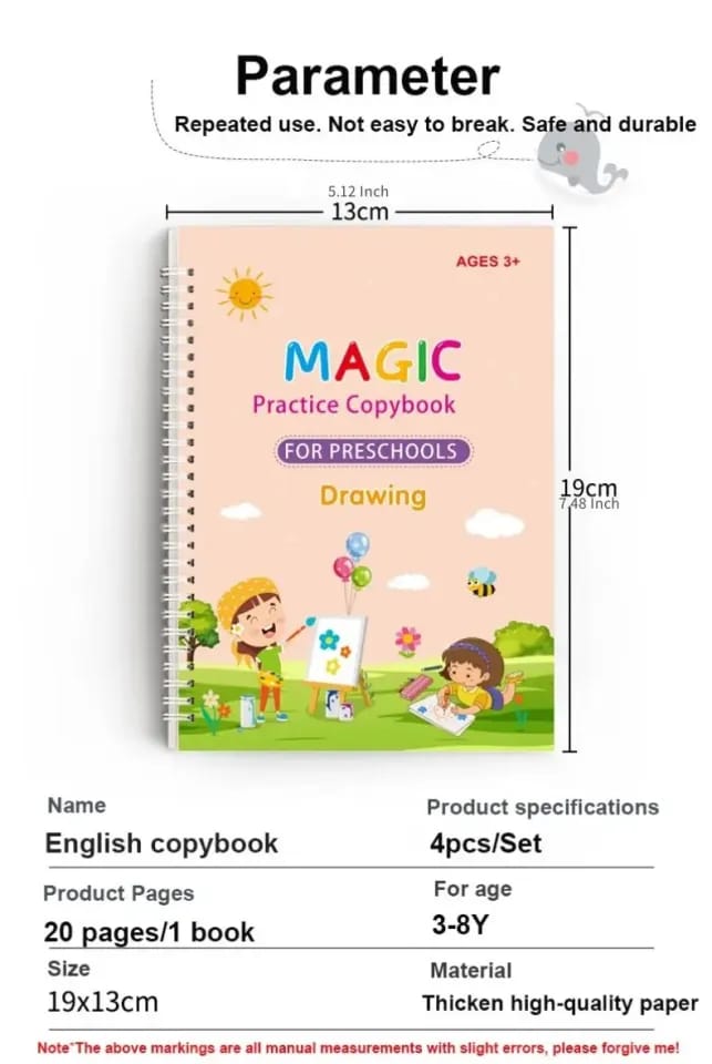 Kids Magic Practice Copybooks