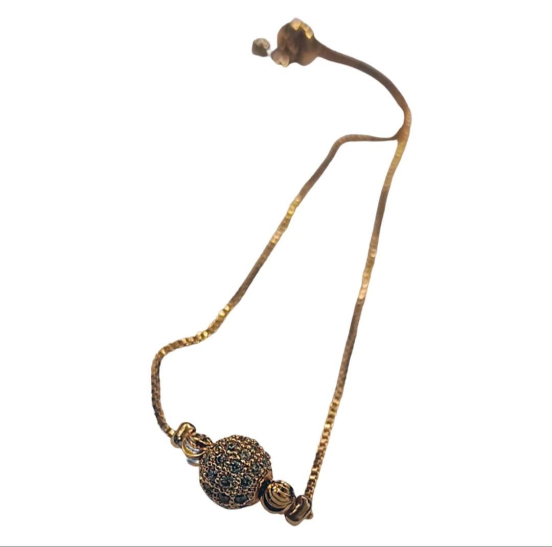 Trending Round Adjustable Breslets for Girls in China Gold