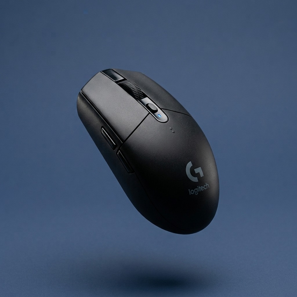 Logitech G304 LIGHTSPEED Wireless Gaming Mouse | Dual Connectivity Bluetooth + USB Receiver | 12000 DPI | High Precision Gaming Mouse