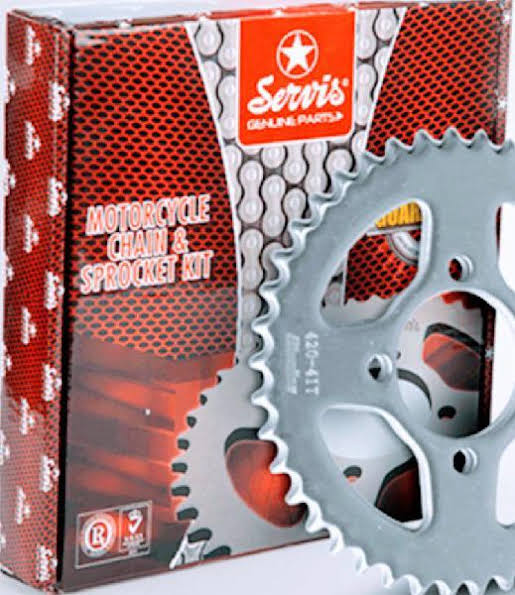 Crown Chain Garari Set 70cc Bike Chain Sprocket In Pakistan - Main Image