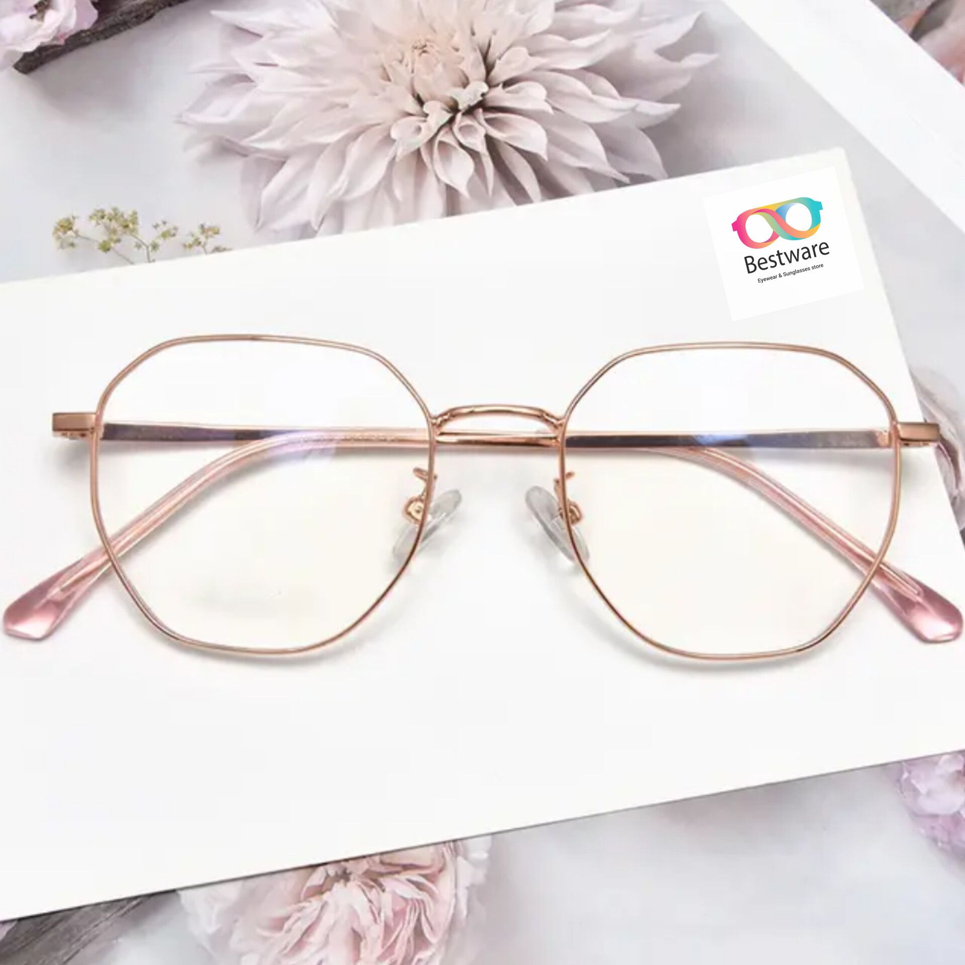 New Metal Fashion Glasses for Women/ Girls . Unisex Metal Glasses