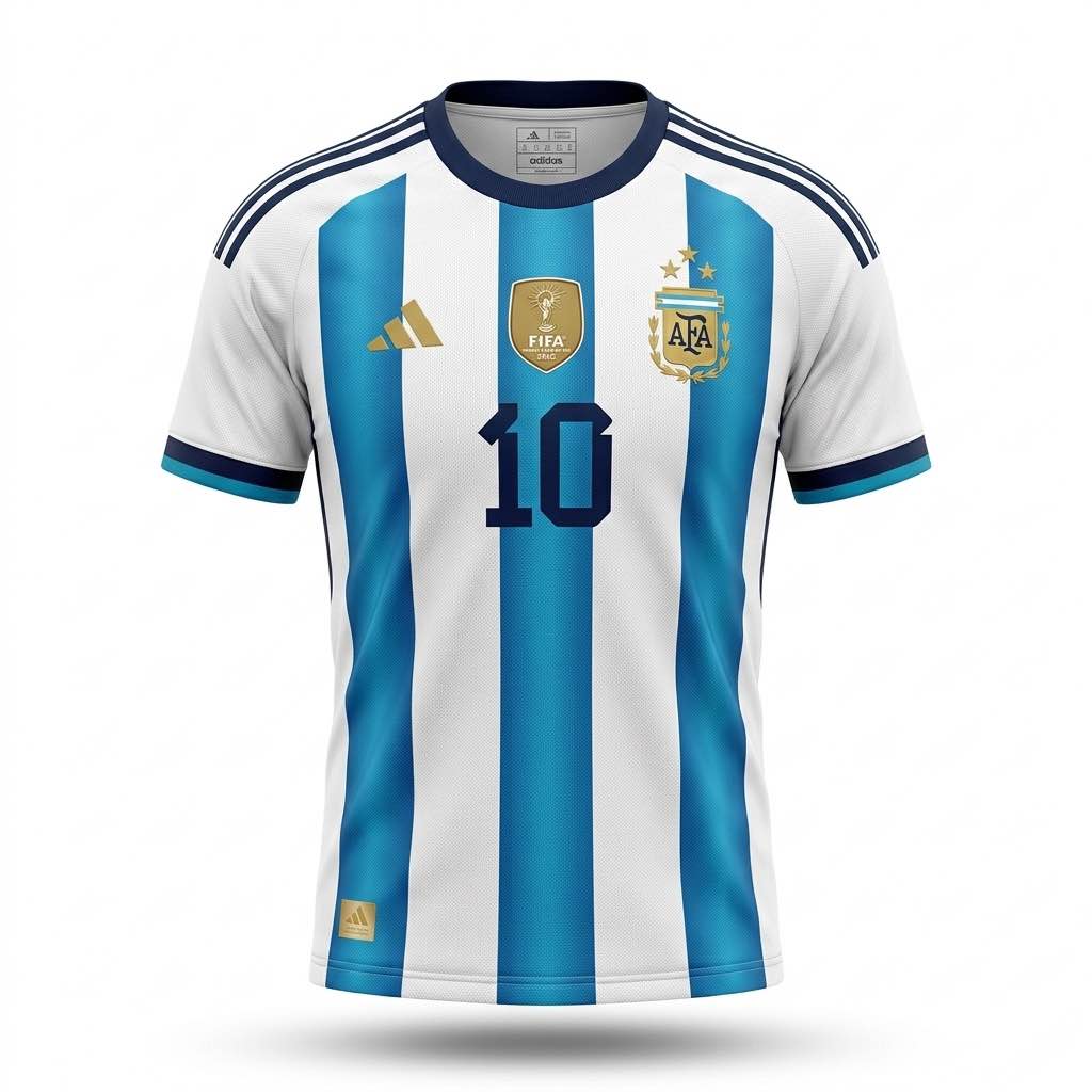 Argentina Football Jersey FIFA World Cup 2026 (Home)
