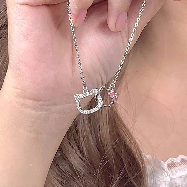 Hello Kitty  Pendant Fashion Chain Necklace for girls
