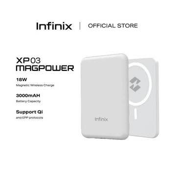 MagPower XP03 3000mAh Magnetic Wireless Power Bank – 20W Wireless & 15W Type-C Fast Charging
