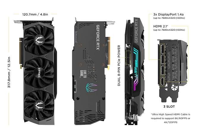 Gpu Zotac Gaming Geforce Rtx 3080 Trinity Msrp Rtx 3080 Trinity