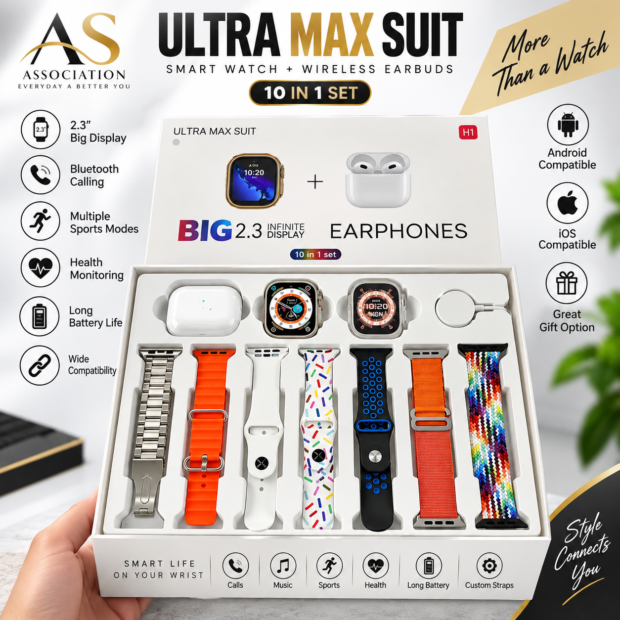 P9 Ultra 2, DT900 Ultra, S100 Ultra , i20 Ultra , H20 Ultra , Y60 Ultra, Ultra 10in1 , 7in 1 Ultra , Y20 Ultra , Y80 8 in1 Ultra Smart Watch Heart Rate Blood Oxygen Blood Pressure Sleep Monitor Sports Watch Waterproof Fitness Tracker