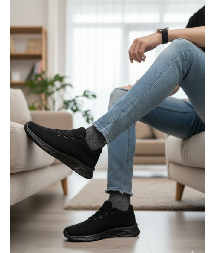 Men Casual Shoes Classic Fashion Slip on Flat walking Gym Running