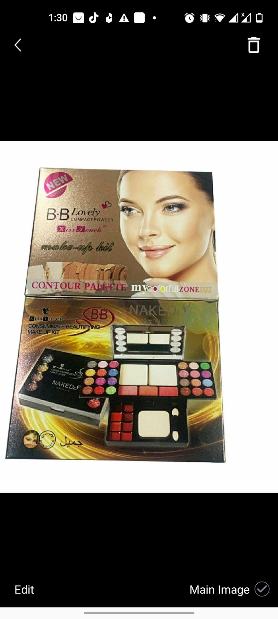 Makeup kit palette beautiful pack