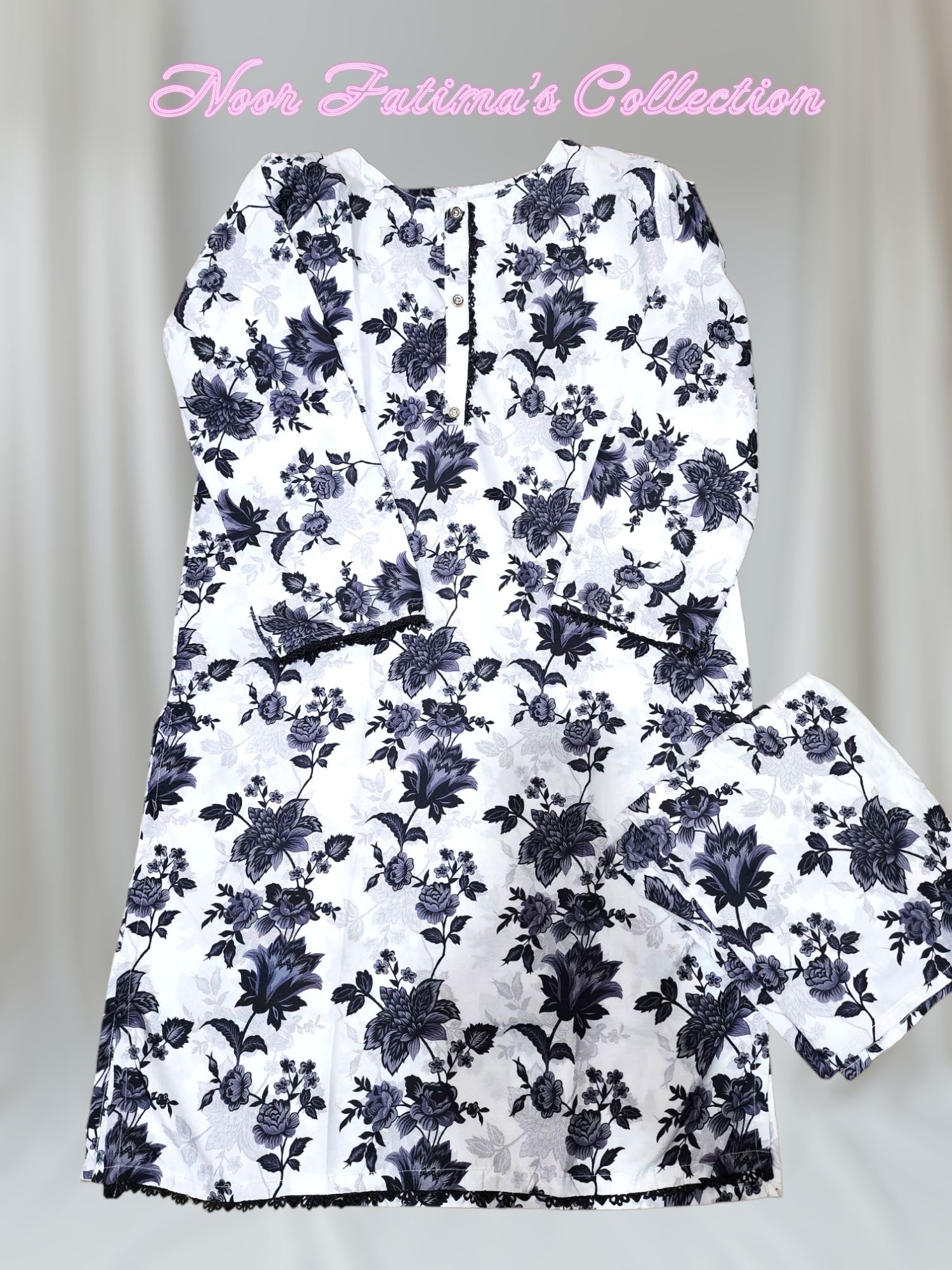 Dress for girls  - Girls Dress  -  Dresses for women  - Clothes for Girls  -  Night Dress for Girls - Stitched Dresses for Women - Lawn Cotton -  Kurti trouser