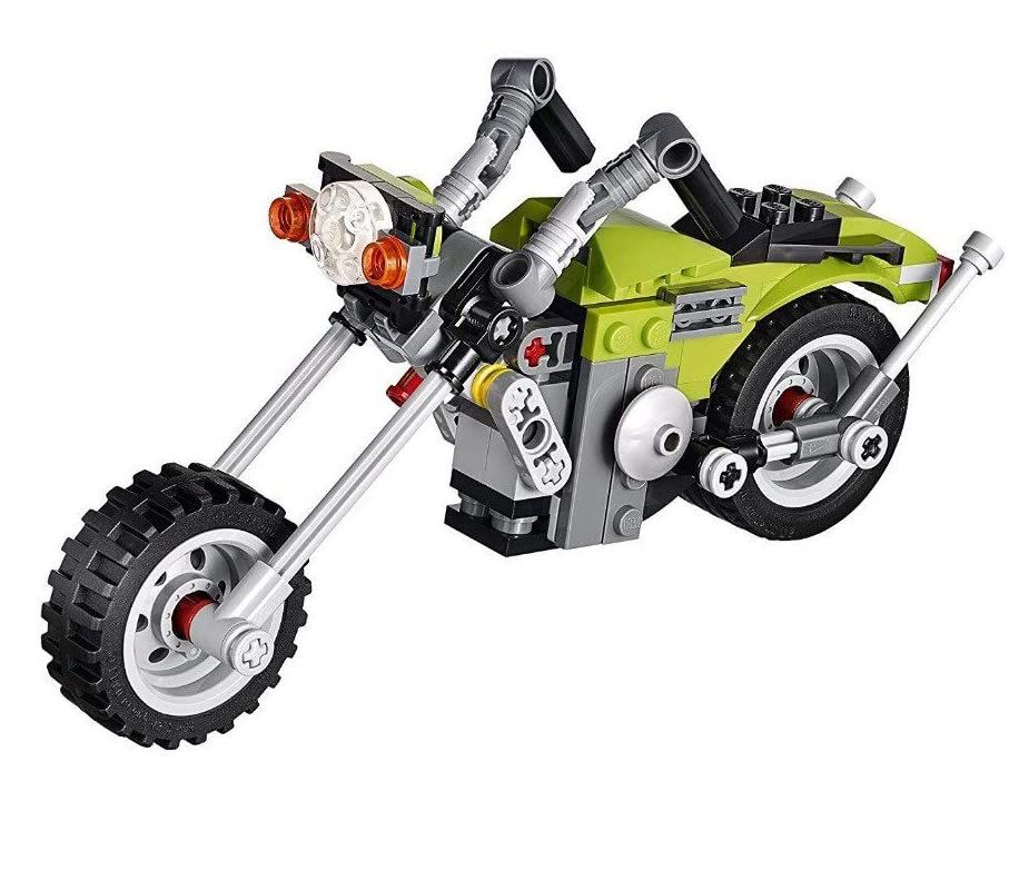 Architect 3In1 Harley Cruiser Motorcycle Building Block Brick Diy Bike Block Toy Model Mini Blocks Assembled Children'S Building Blocks Educational Toys|Multicolor