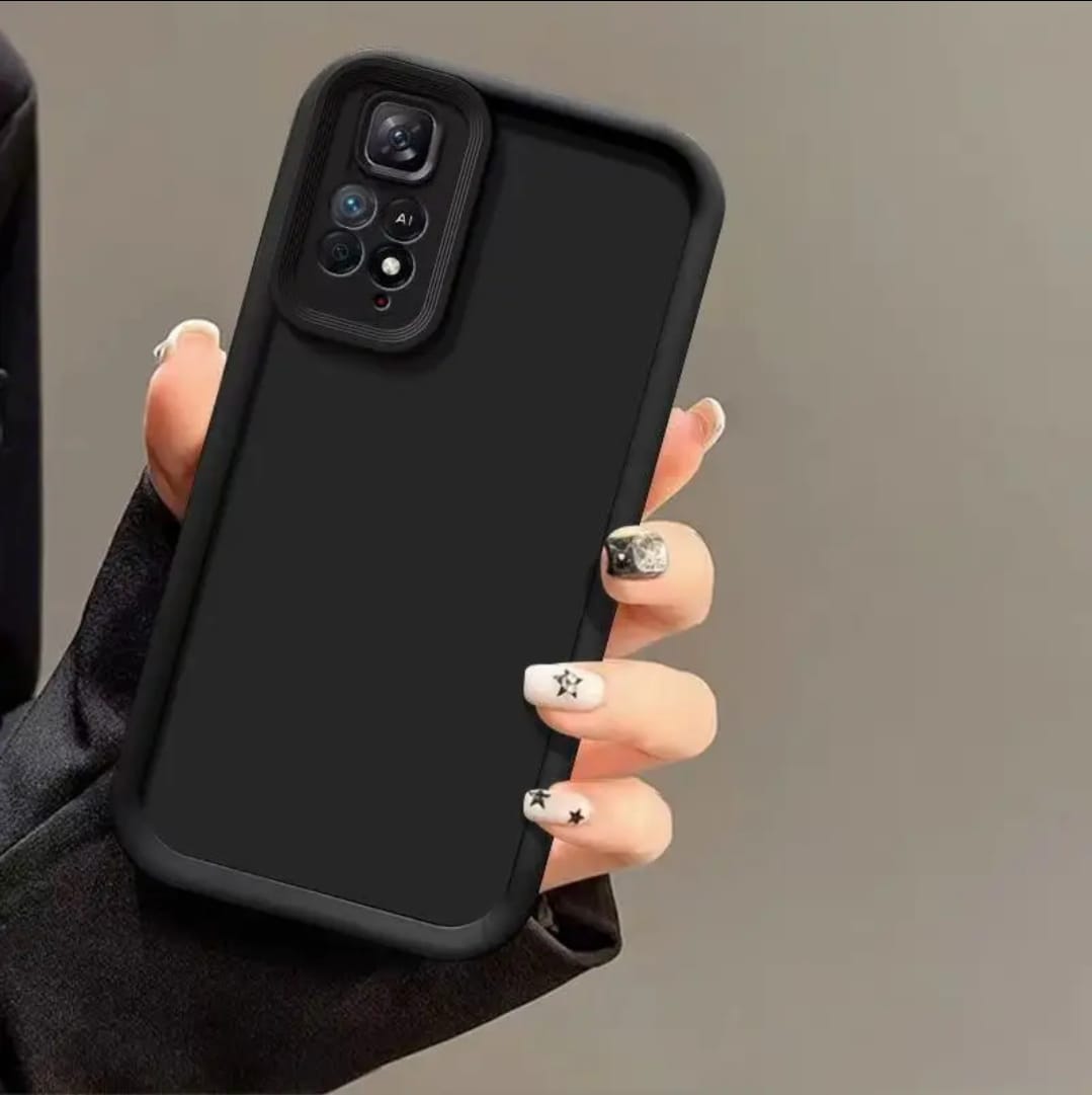 Redmi Note 11 Back Cover Soft Matt Puffer Camera Protection Down Jacket Back Cover