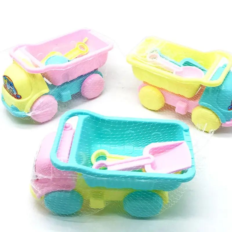 mini Beach basket beach truck toys for kids very small size beach truck with free small bucket inside-Water toys for kids summer toys active toys for boys and girls
