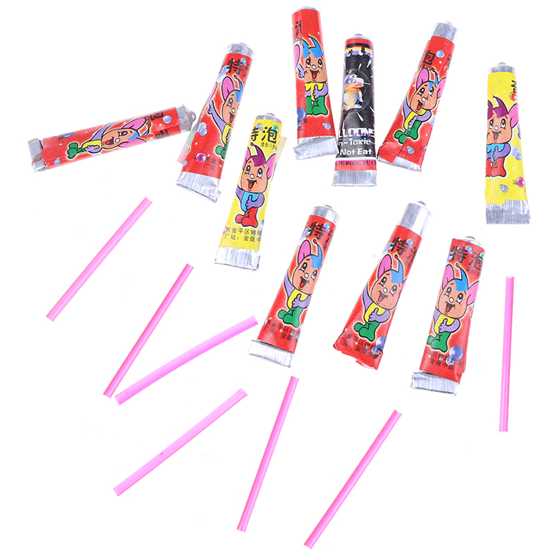 HOTTEST SALE 10Pcs Bubble Glue Kids Blowing Bubble Ball Toys for Children Space Balloon toy Creek