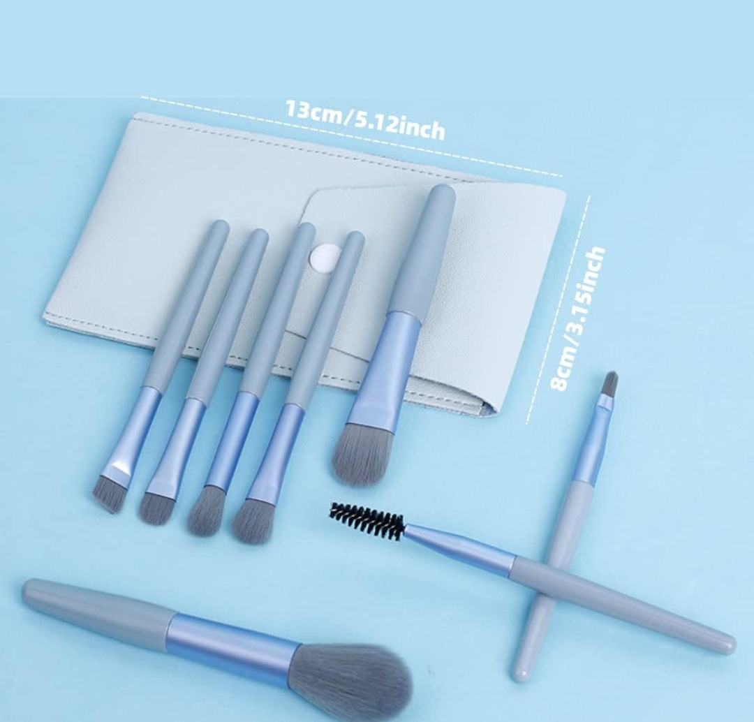 8-Piece Professional Makeup Brush Set - Complete Face & Eye Brush Kit

Perfect for Foundation, Contouring, Highlighting & Eyeshadow Application