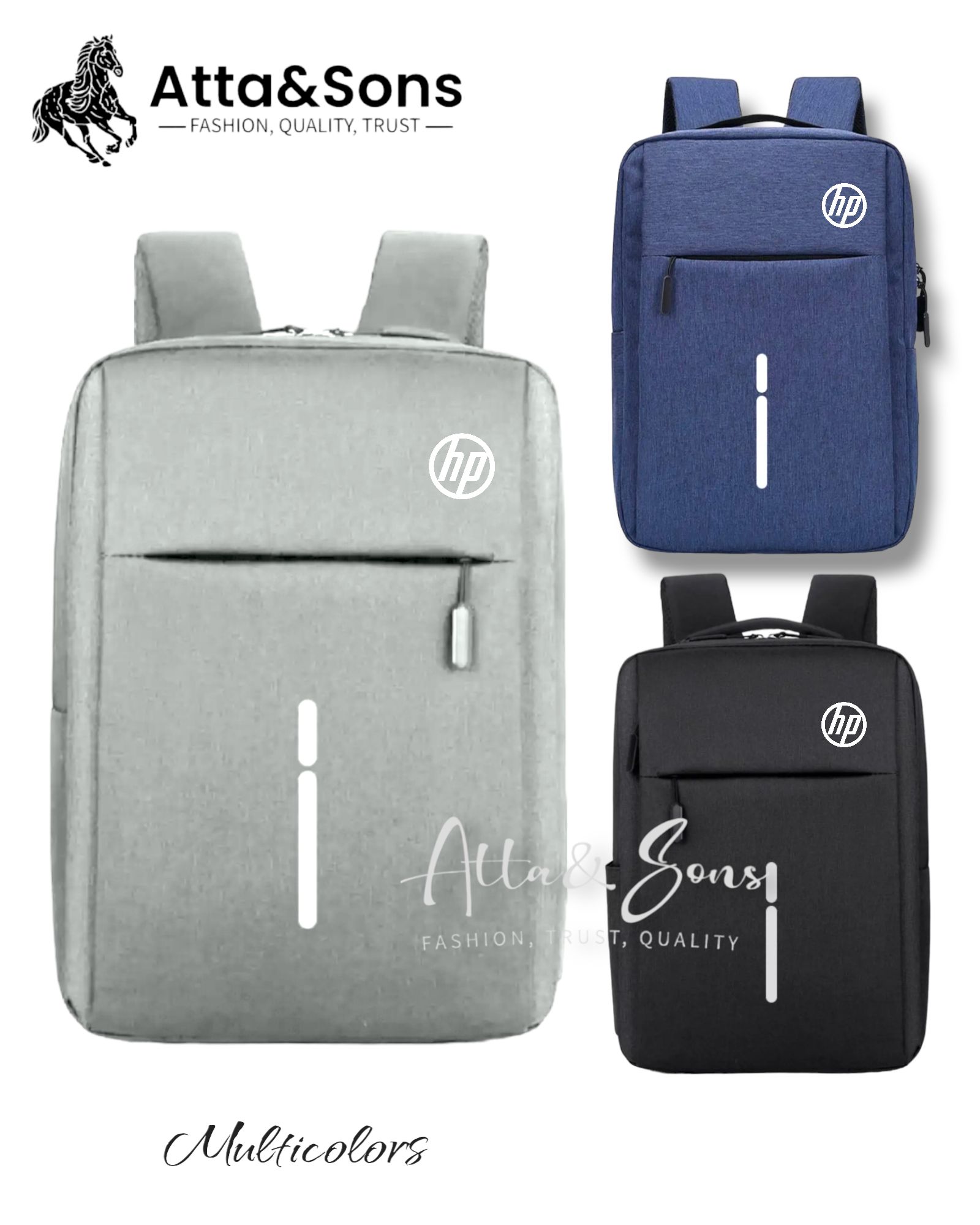 Laptop Bag, Fashion Backpack, Water resistance Bag