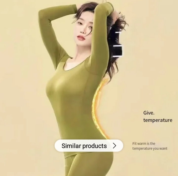 Thermal Women Set Long Sleeve Bottoming womens long johns Ultra-Thin autumn Thermal set Women's Seamless Thermal Also Wear in summer and winter both